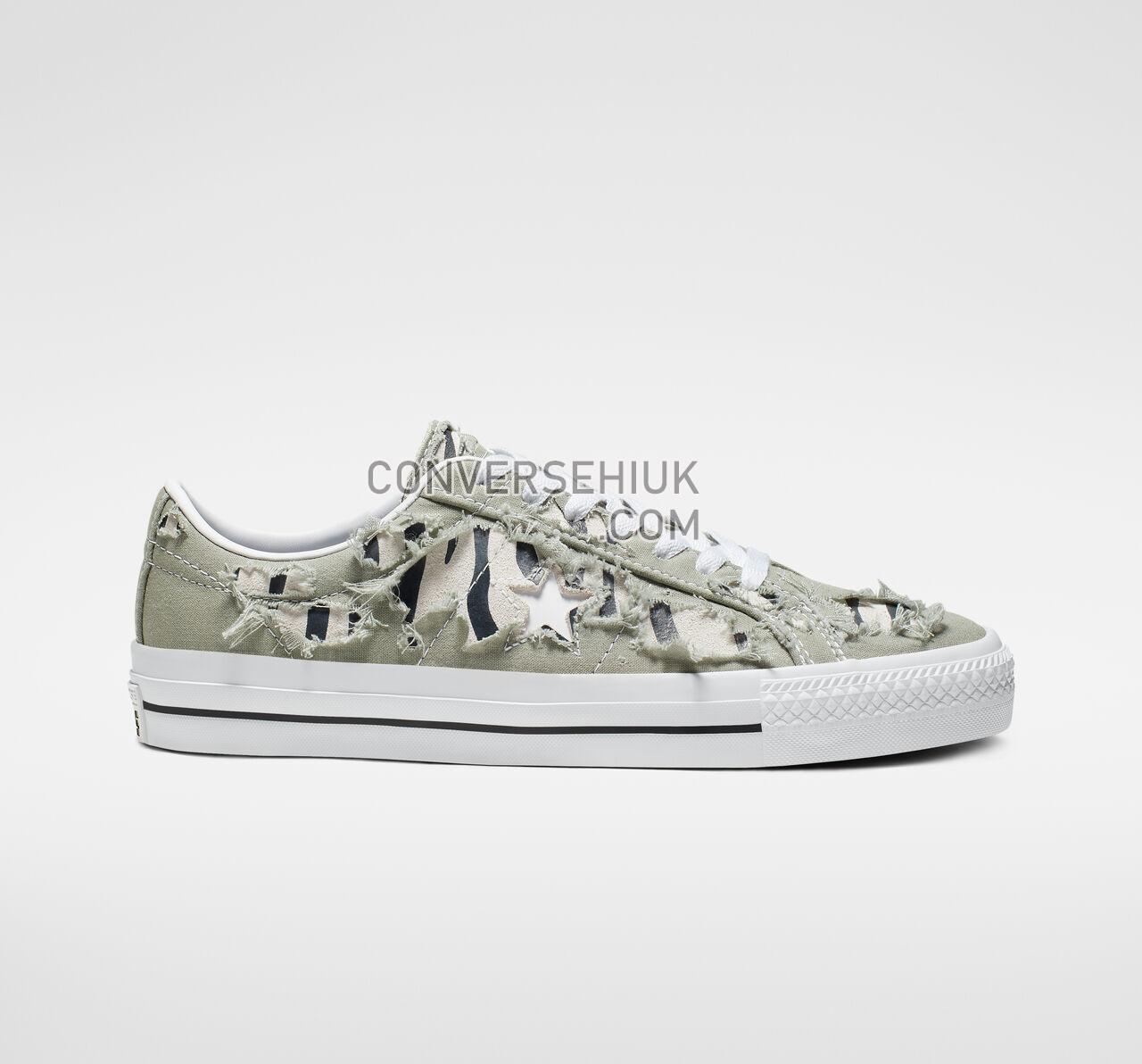 Converse One Star Pro Archive Prints Low Top Jade Stone/Black/White 165337C Shoes