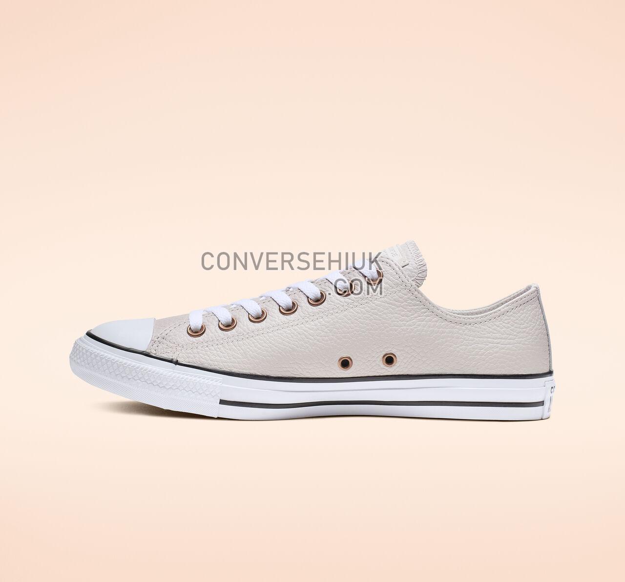 Converse Leather Chuck Taylor All Star Pale Putty/White/Black 165194C Shoes