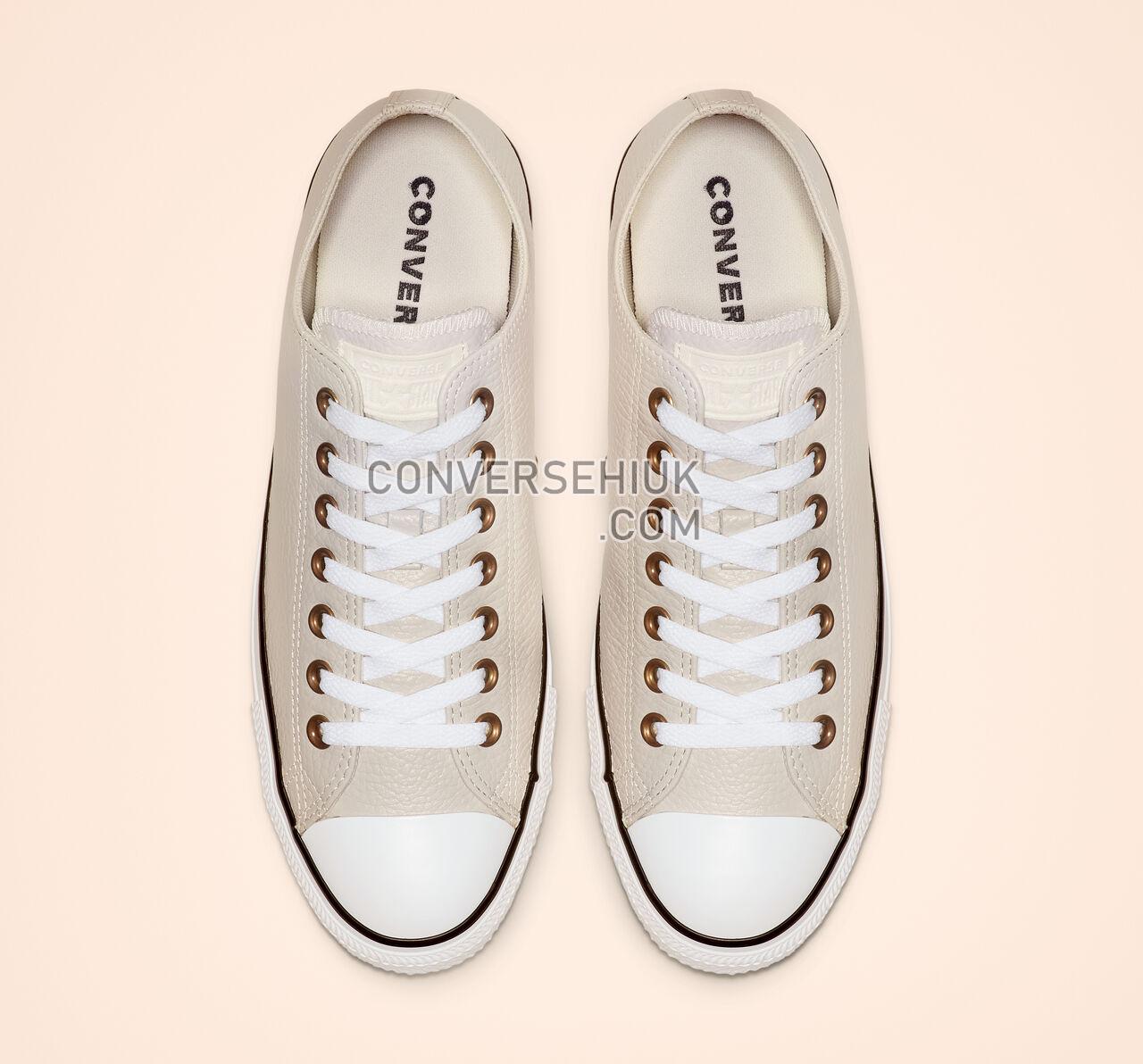 Converse Leather Chuck Taylor All Star Pale Putty/White/Black 165194C Shoes