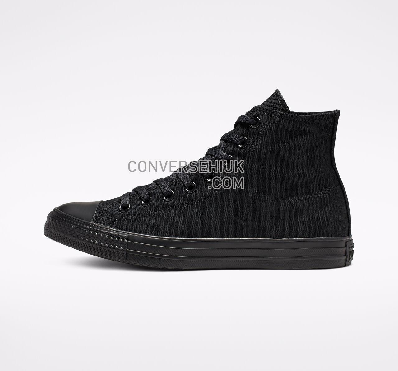 Converse Chuck Taylor All Star High Top Black Monochrome M3310 Shoes