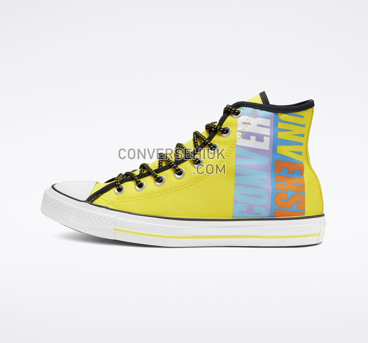 Converse Chuck Taylor All Star Get Tubed High Top Fresh Yellow/Black/White 164092F Shoes