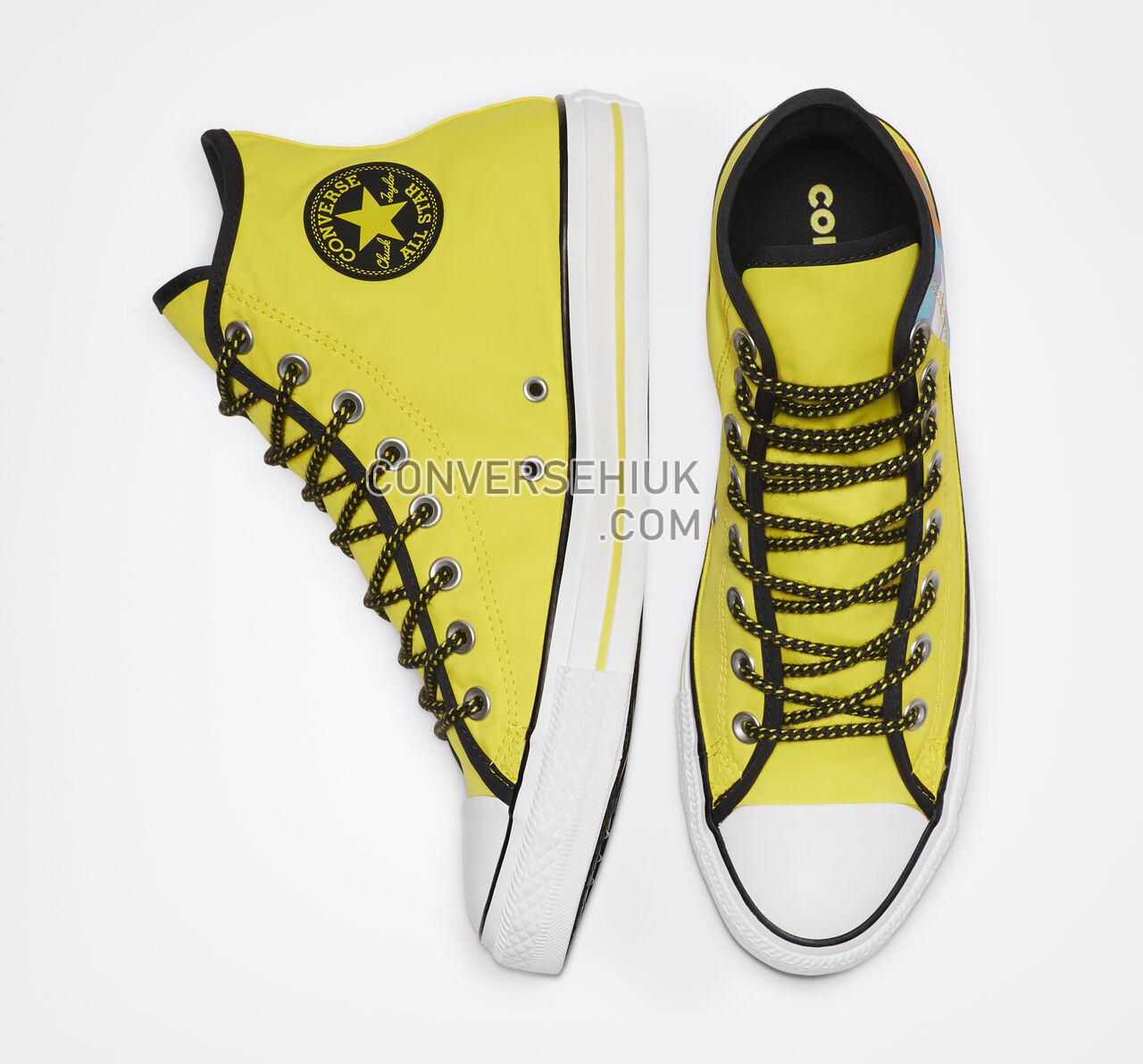 Converse Chuck Taylor All Star Get Tubed High Top Fresh Yellow/Black/White 164092F Shoes