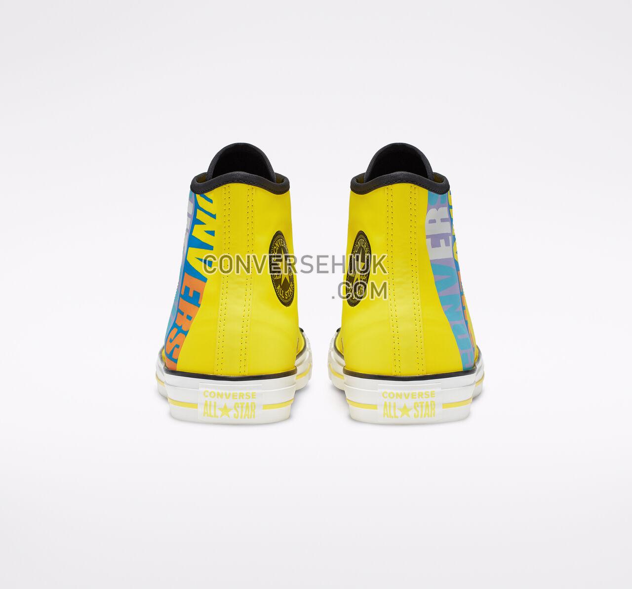 Converse Chuck Taylor All Star Get Tubed High Top Fresh Yellow/Black/White 164092F Shoes