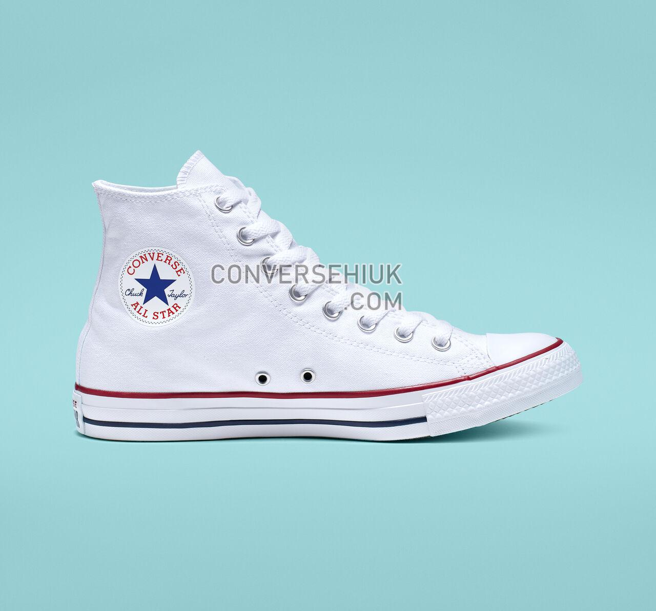 Converse Chuck Taylor All Star High Top Optical White M7650 Shoes