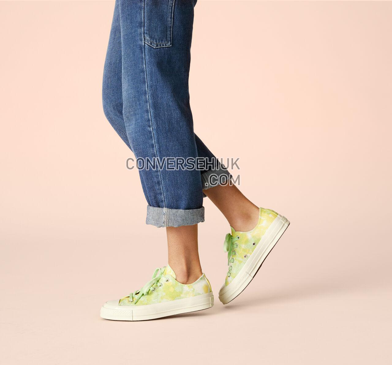 Converse Chuck 70 Beach Dye Low Top Light Aphid Green/Fresh Yellow 564298C Shoes