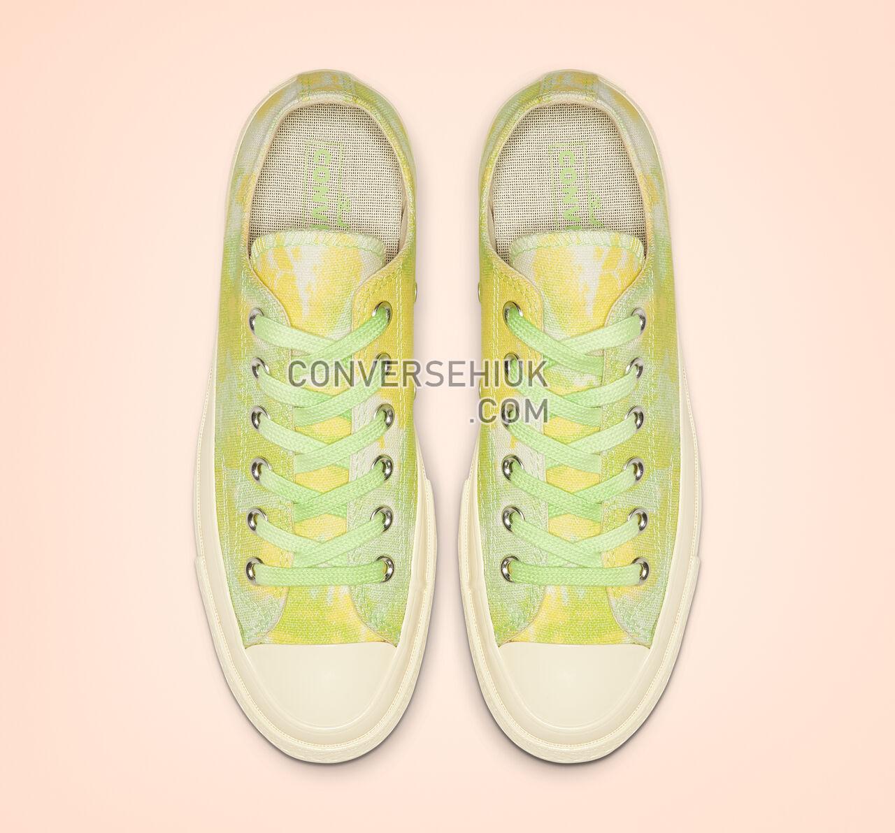 Converse Chuck 70 Beach Dye Low Top Light Aphid Green/Fresh Yellow 564298C Shoes