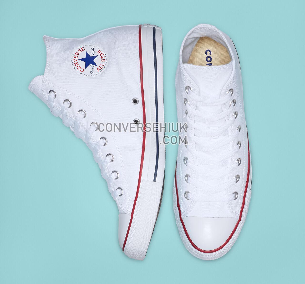 Converse Chuck Taylor All Star High Top Optical White M7650 Shoes