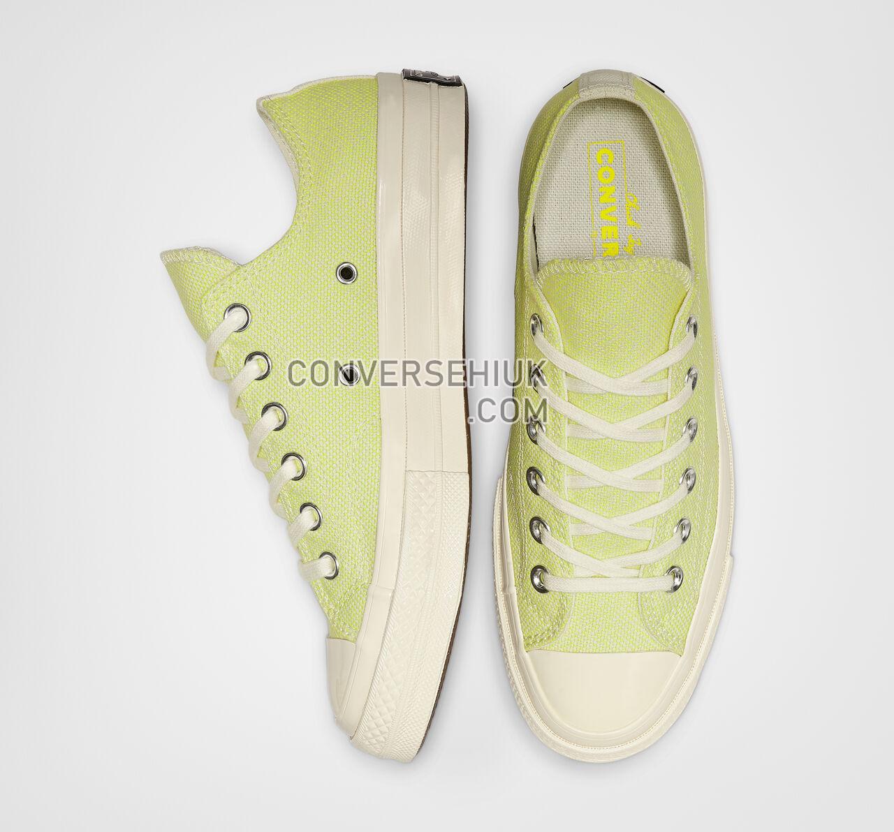 Converse Chuck 70 Carnival Lights Low Top Egret/Bold Lime/Egret 564131C Shoes