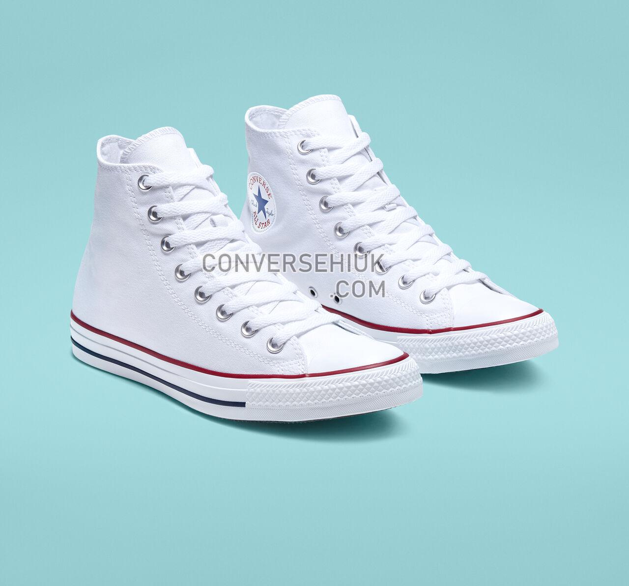 Converse Chuck Taylor All Star High Top Optical White M7650 Shoes