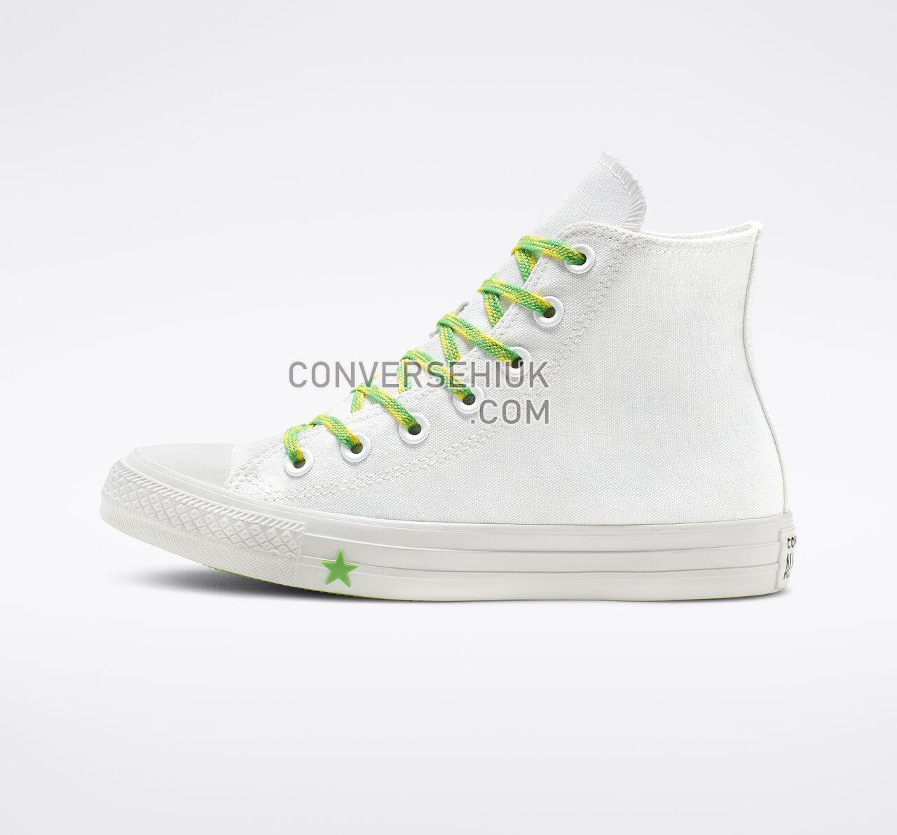 Converse Chuck Taylor All Star Glow Up High Top White/Acid Green/Fresh Yellow 564123C Shoes