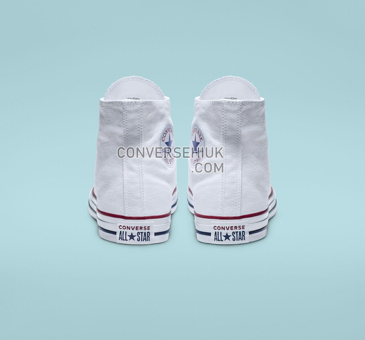 Converse Chuck Taylor All Star High Top Optical White M7650 Shoes