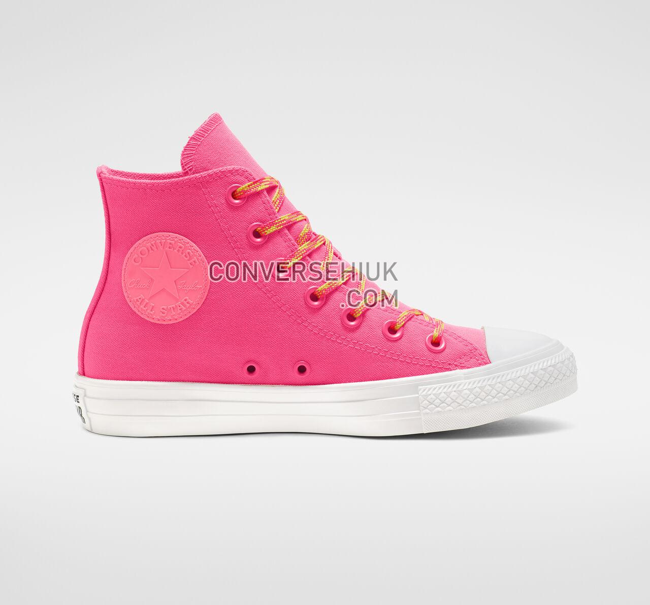 Converse Chuck Taylor All Star Glow Up High Top Racer Pink/Fresh Yellow/White 564122C Shoes