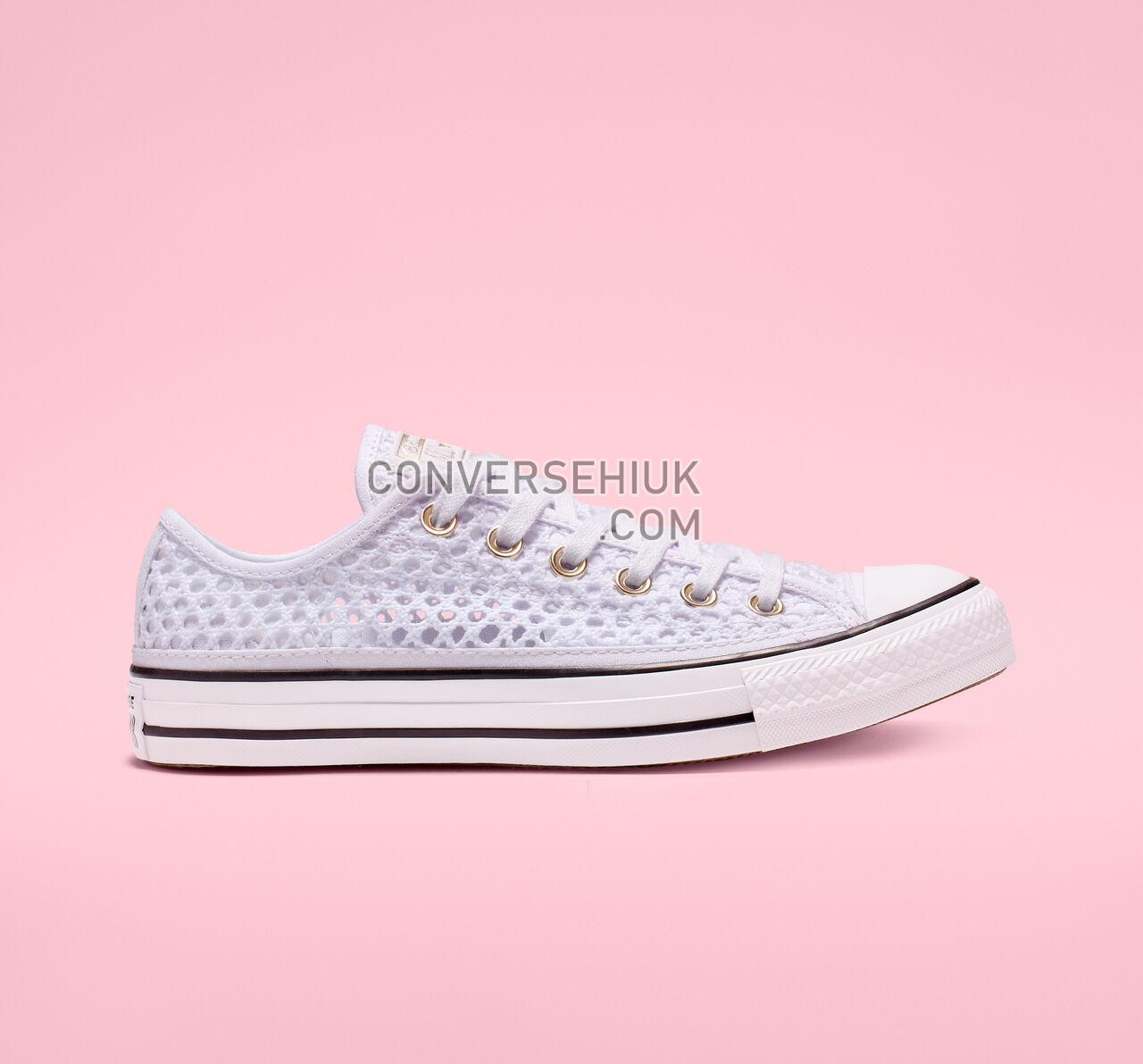 Converse Chuck Taylor All Star Crochet Low Top White/Black/White 565495C Shoes