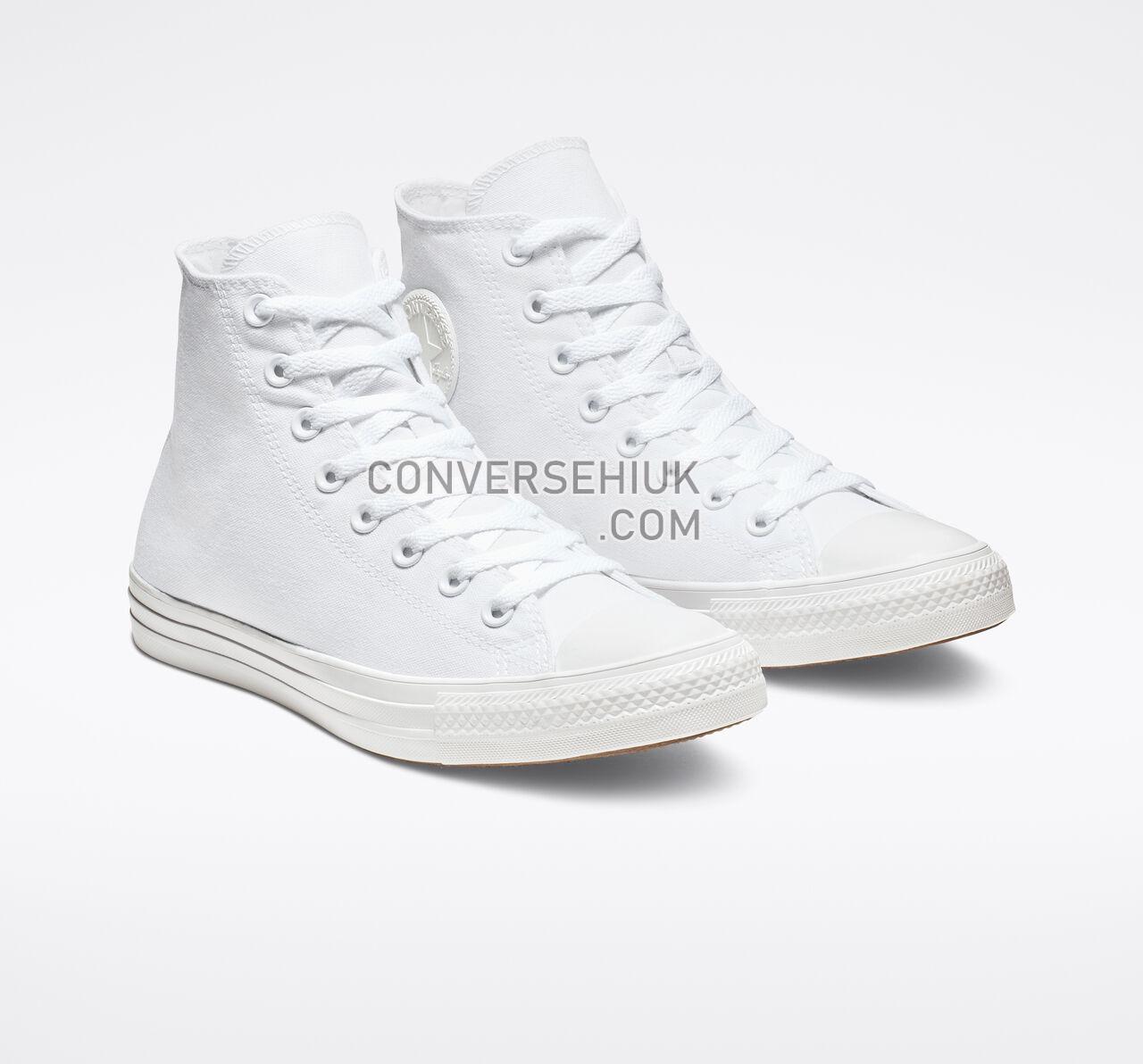 Converse Chuck Taylor All Star High Top White Monochrome 1U646F Shoes