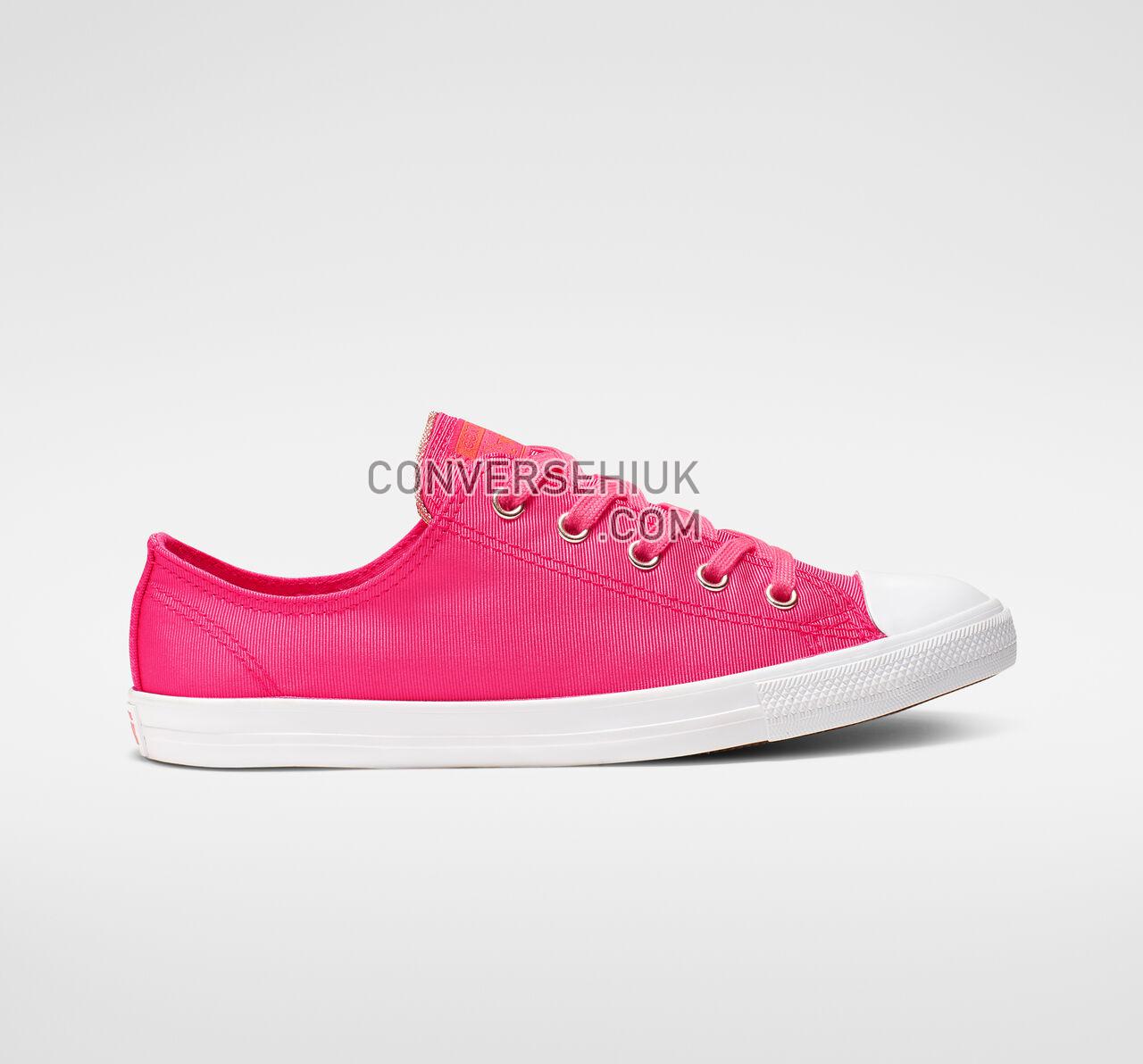 Converse Chuck Taylor All Star Dainty Low Top Strawberry Jam/Turf Orange 564306F Shoes