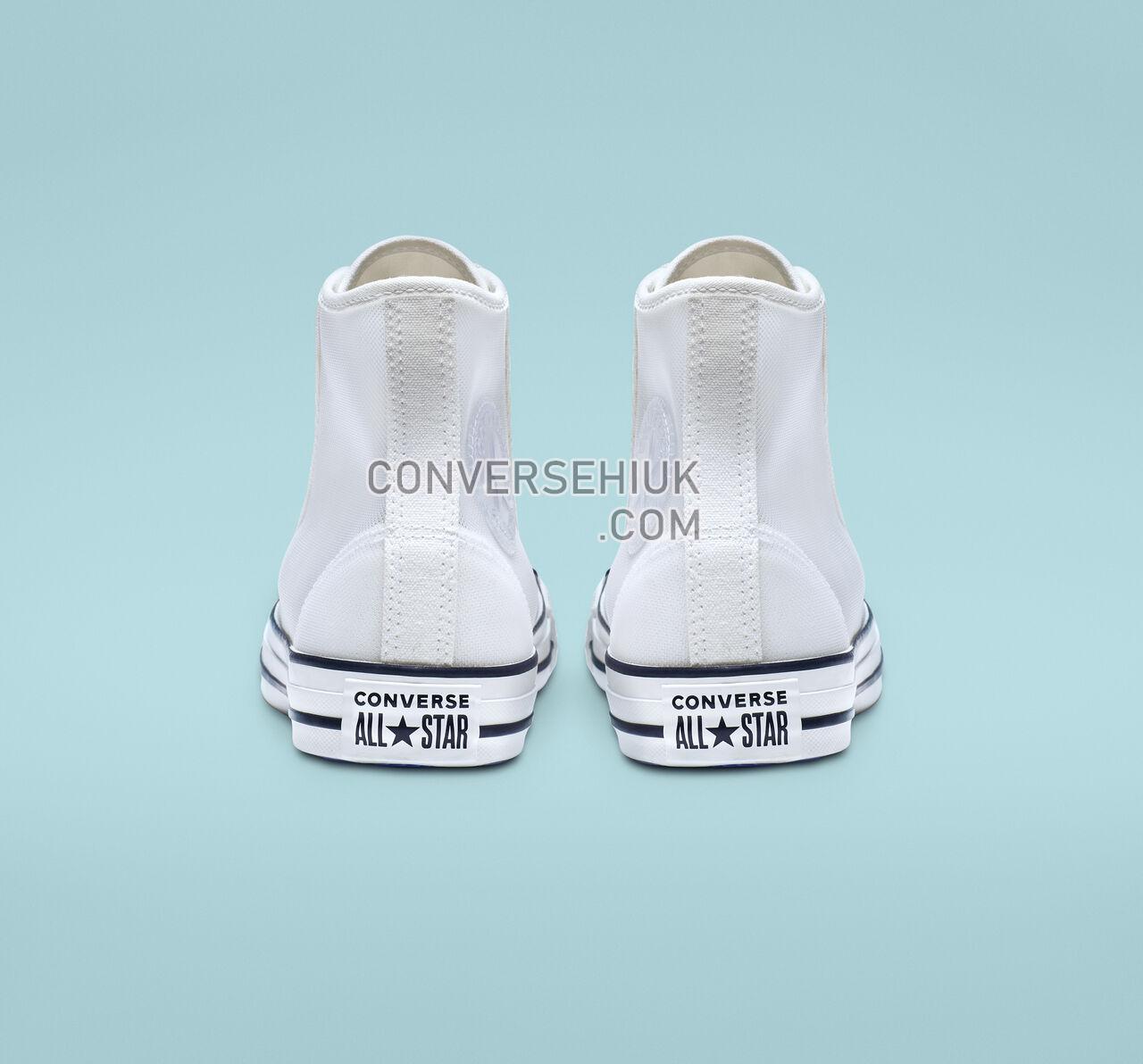 Converse Chuck Taylor All Star See Thru High Top Vintage White/White/Black 564625C Shoes