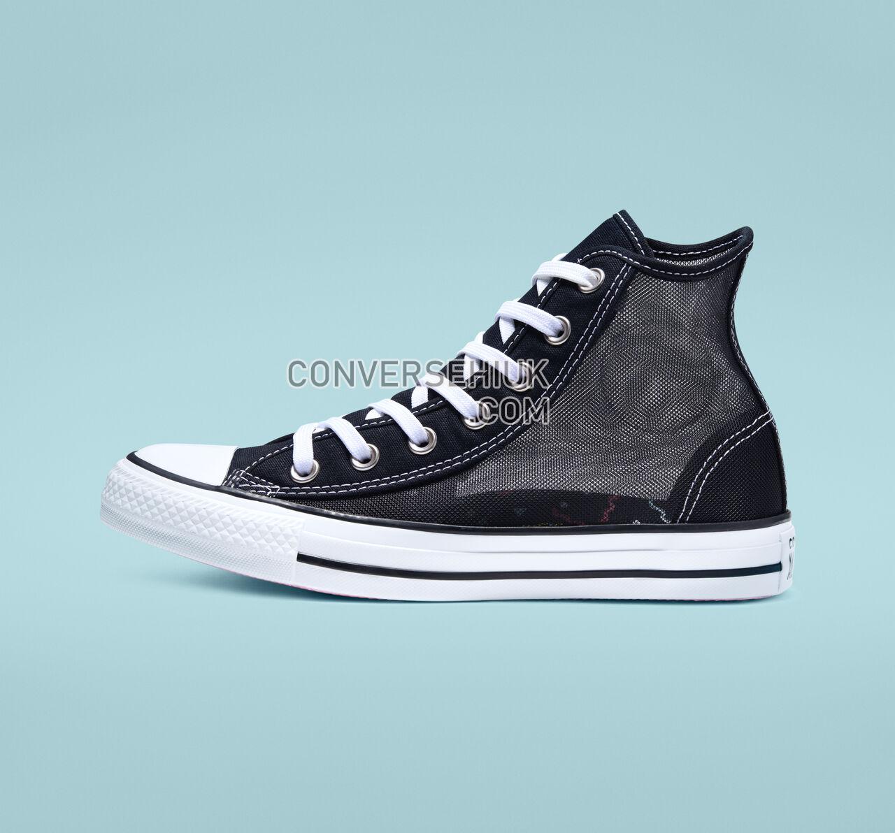 Converse Chuck Taylor All Star See Thru High Top Black/White/Black 564626C Shoes