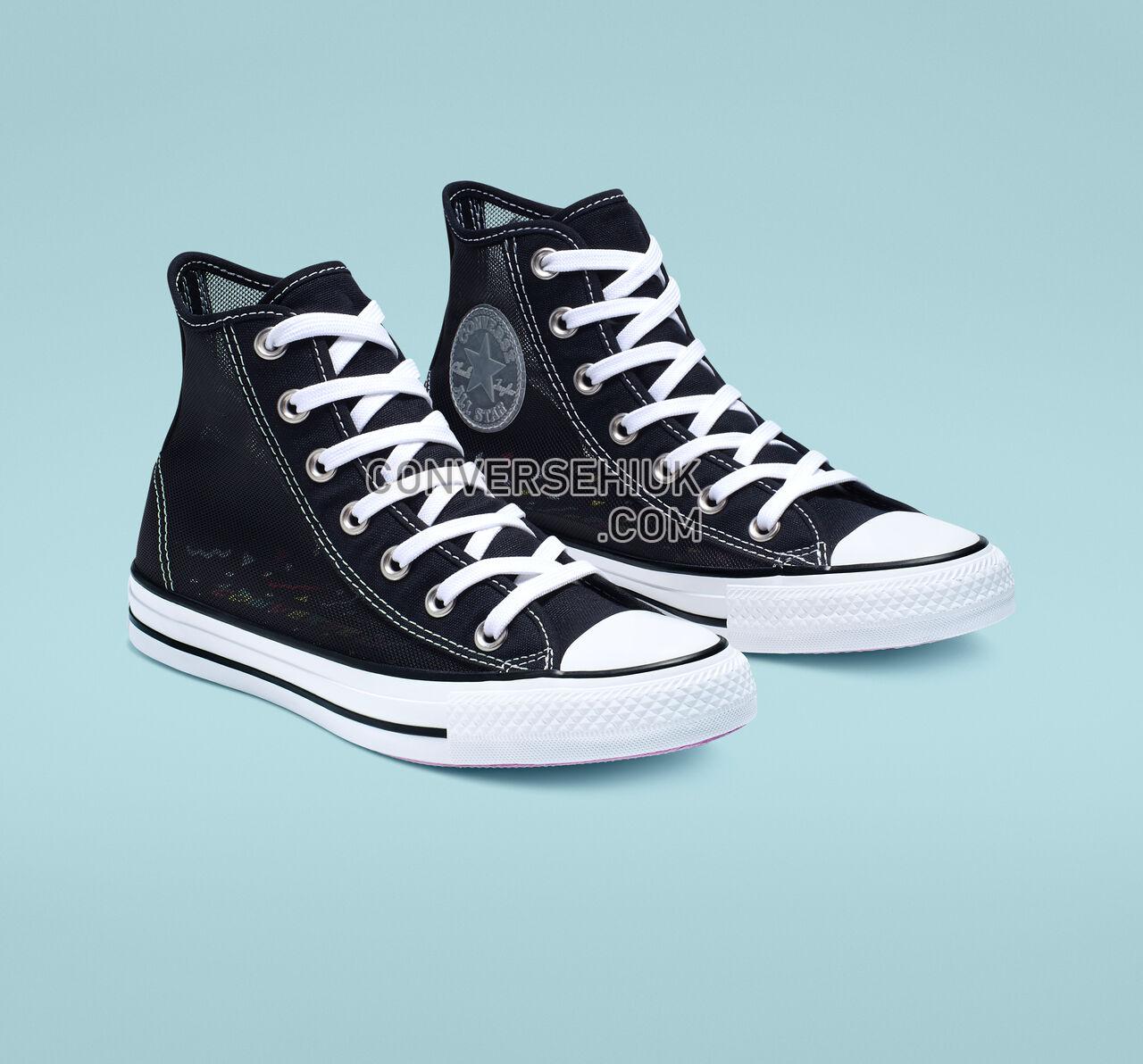 Converse Chuck Taylor All Star See Thru High Top Black/White/Black 564626C Shoes