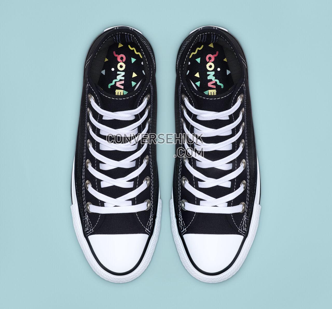 Converse Chuck Taylor All Star See Thru High Top Black/White/Black 564626C Shoes