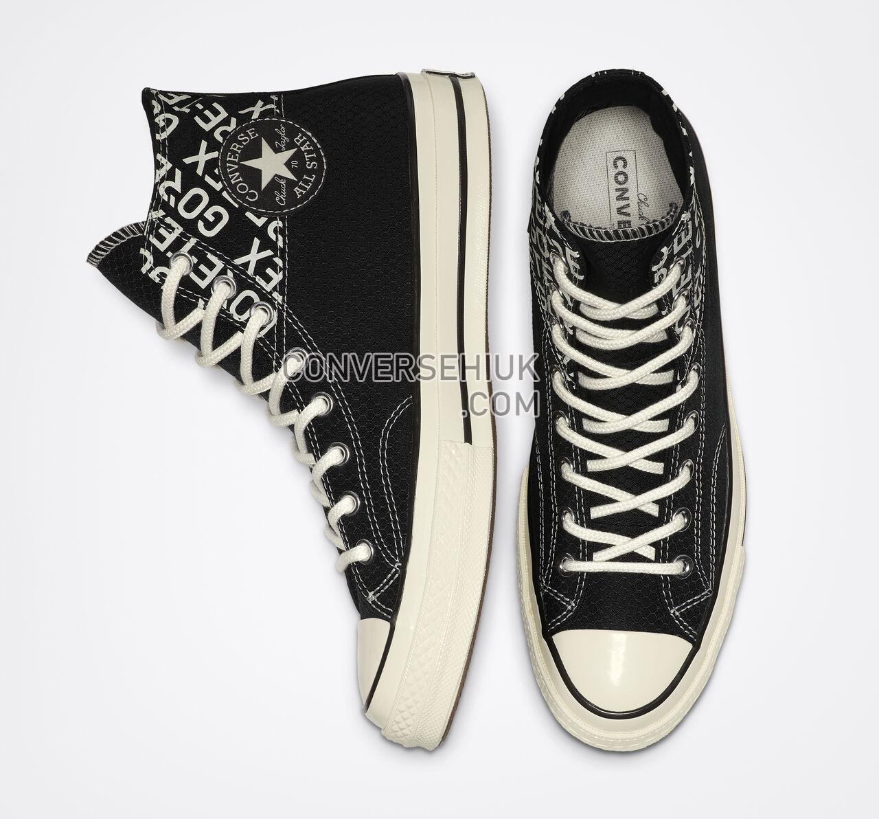 Converse Chuck 70 Gore-Tex High Top Black/Egret/Egret 164912C Shoes