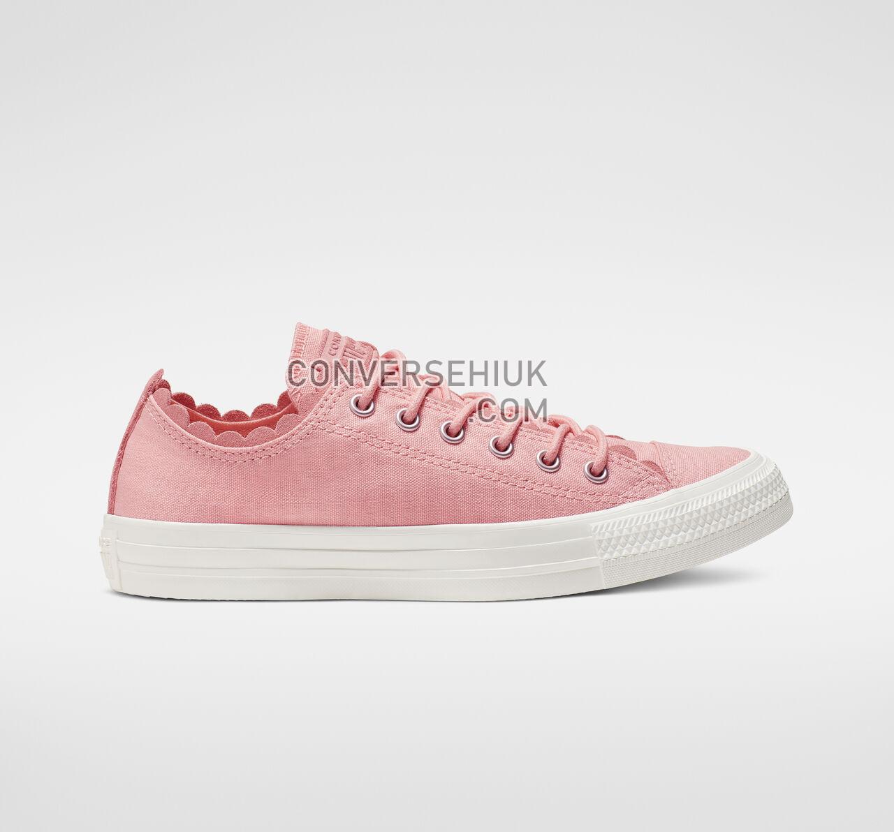 Converse Chuck Taylor All Star Frilly Thrills Low Top Bleached Coral/Bleached Coral 564110C Shoes