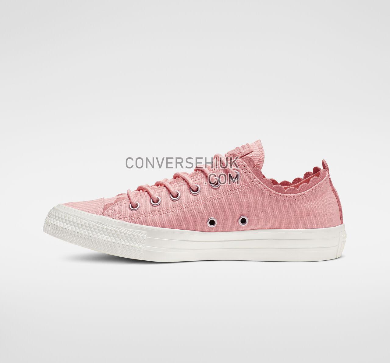 Converse Chuck Taylor All Star Frilly Thrills Low Top Bleached Coral/Bleached Coral 564110C Shoes