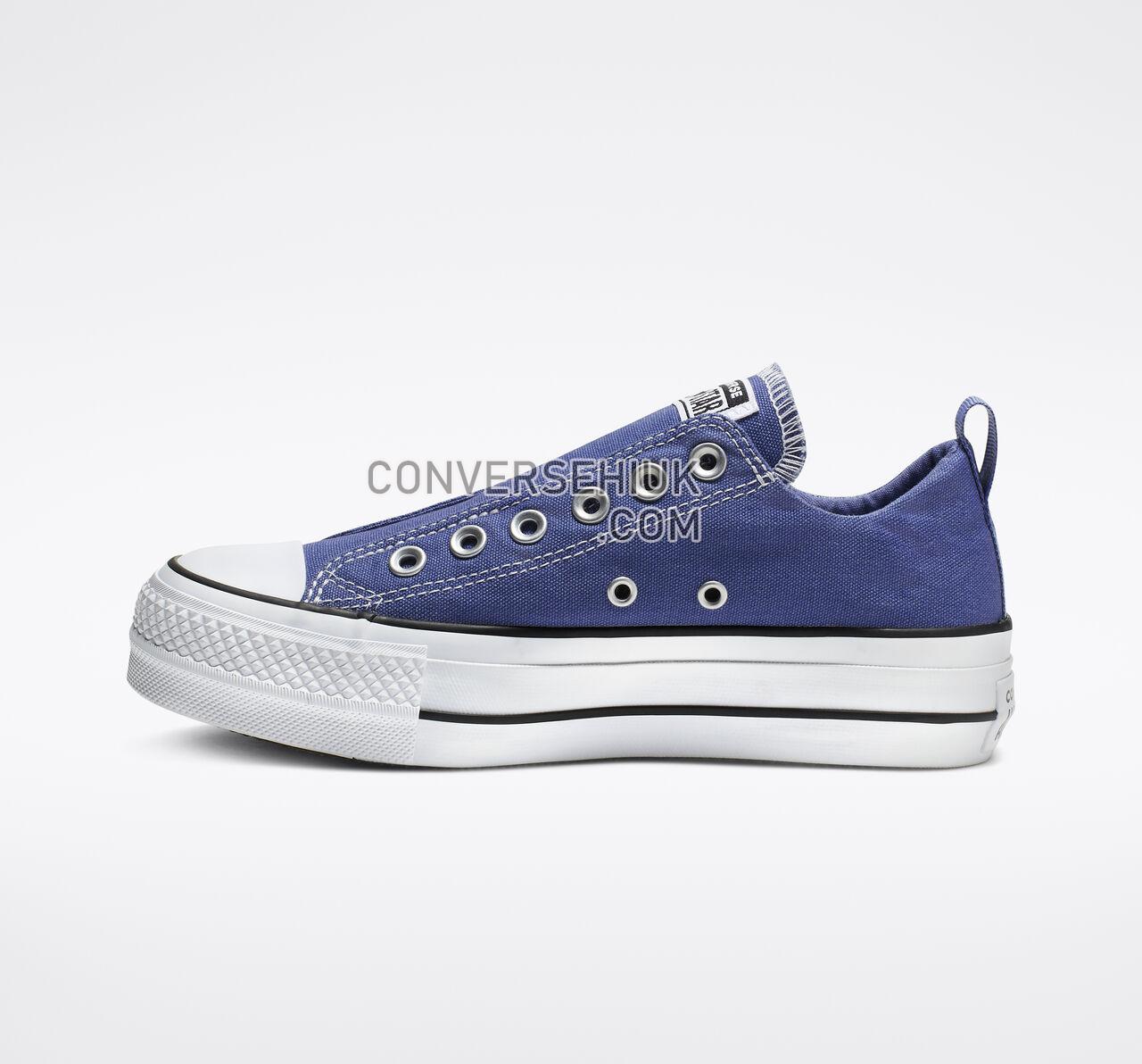 Converse Chuck Taylor All Star Cali Mood Lift Low Top Washed Indigo/Black/White 564339F Shoes