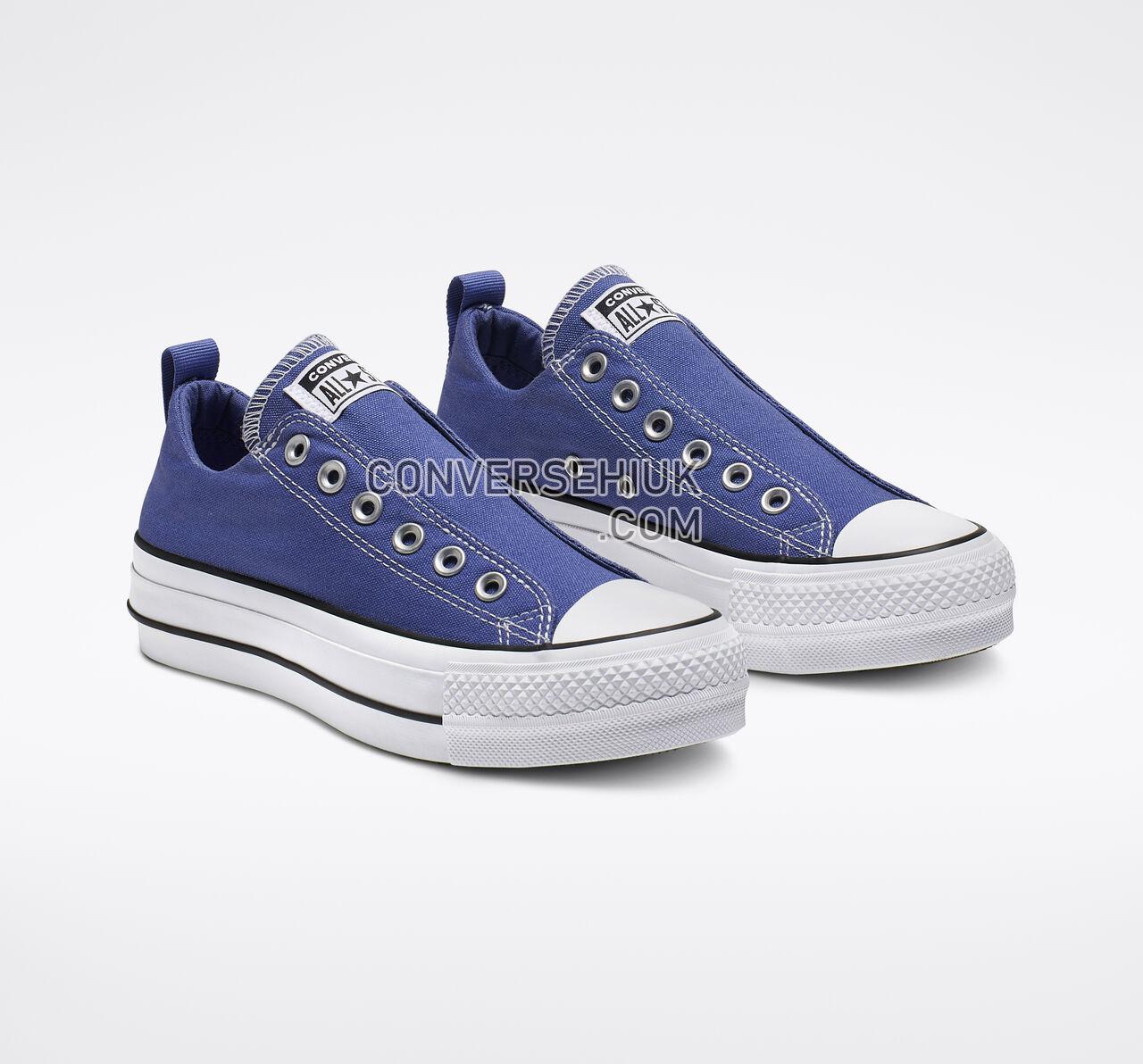 Converse Chuck Taylor All Star Cali Mood Lift Low Top Washed Indigo/Black/White 564339F Shoes