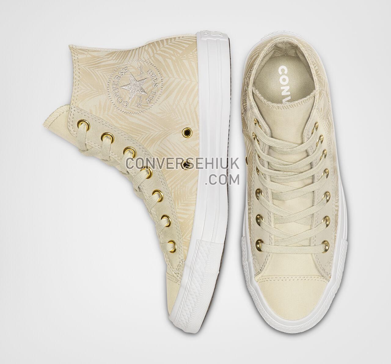 Converse Chuck Taylor All Star Summer Palms High Top Light Surplus/Antique Brass 564121F Shoes