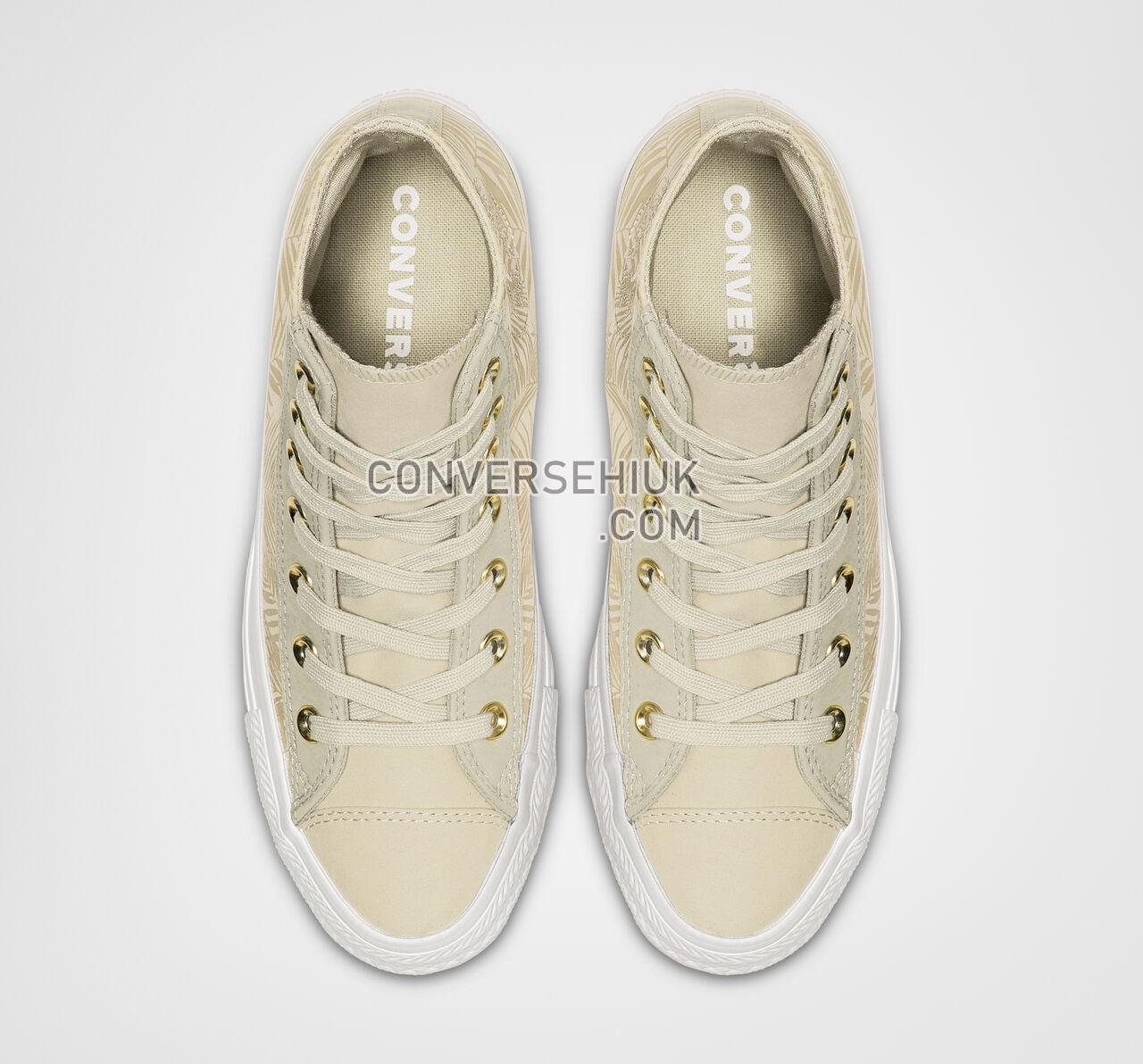 Converse Chuck Taylor All Star Summer Palms High Top Light Surplus/Antique Brass 564121F Shoes