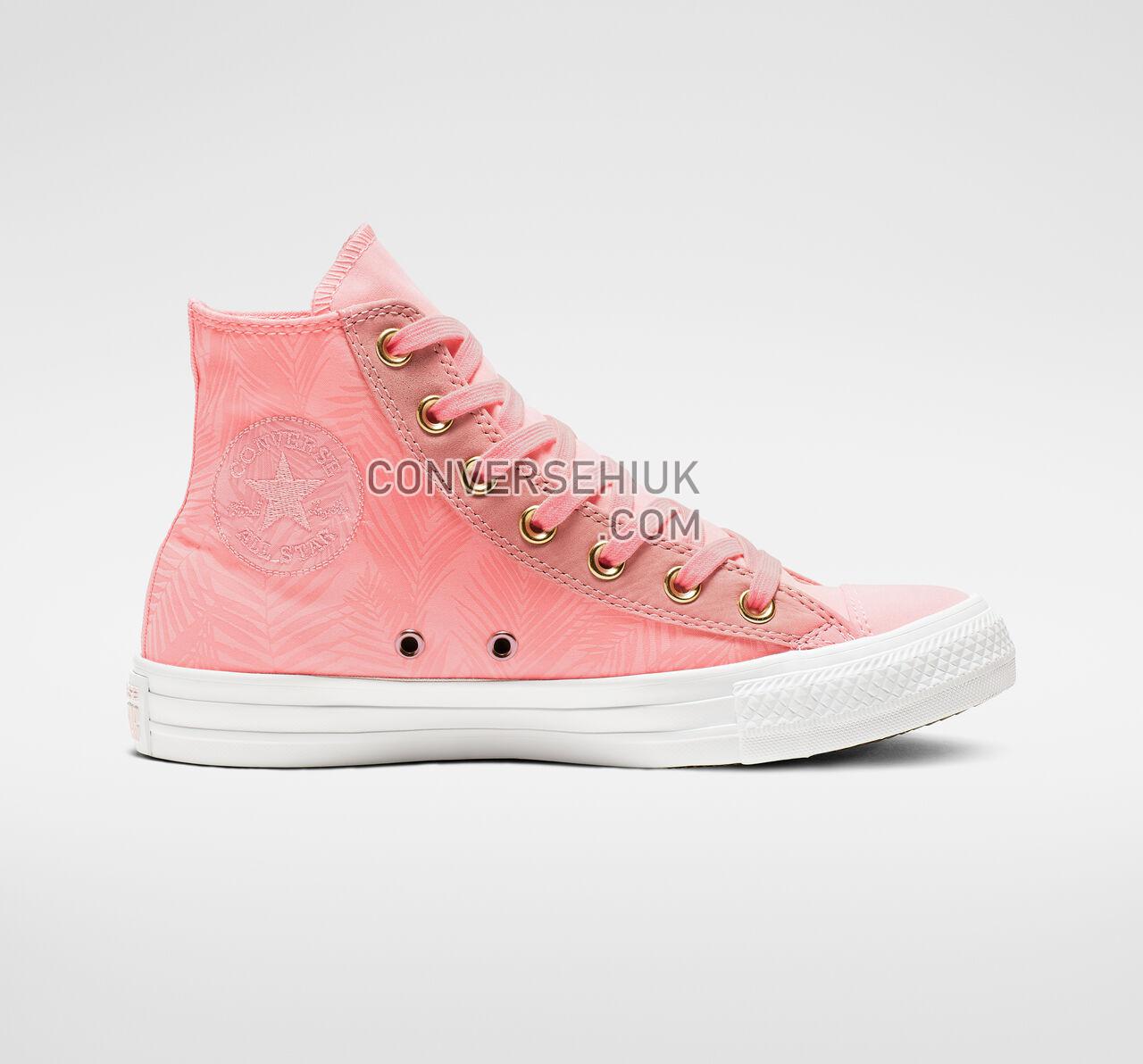 Converse Chuck Taylor All Star Summer Palms High Top Bleached Coral/Antique Brass 564120F Shoes