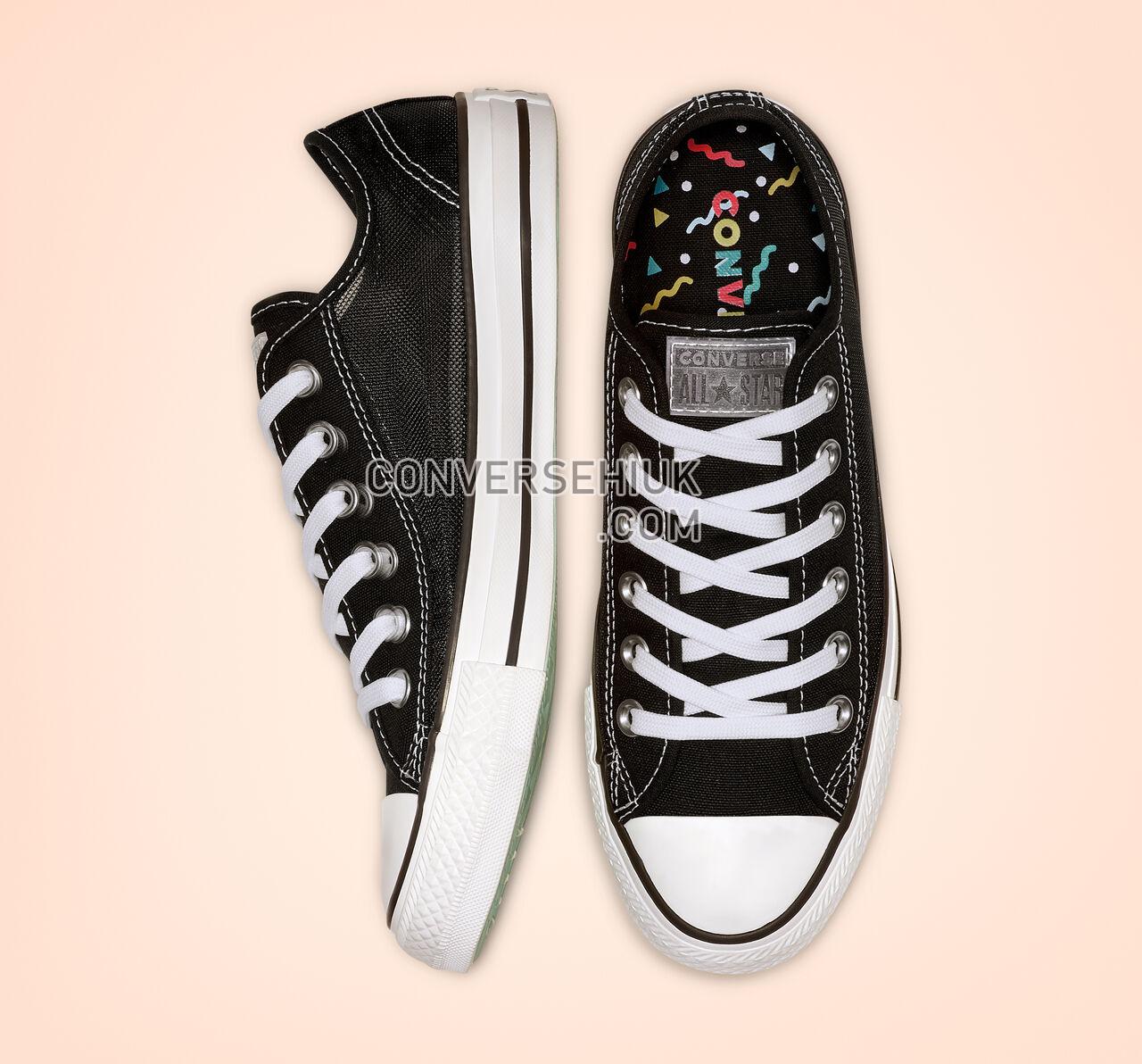 Converse Chuck Taylor All Star See Thru Low Top Black/White/Black 564627C Shoes