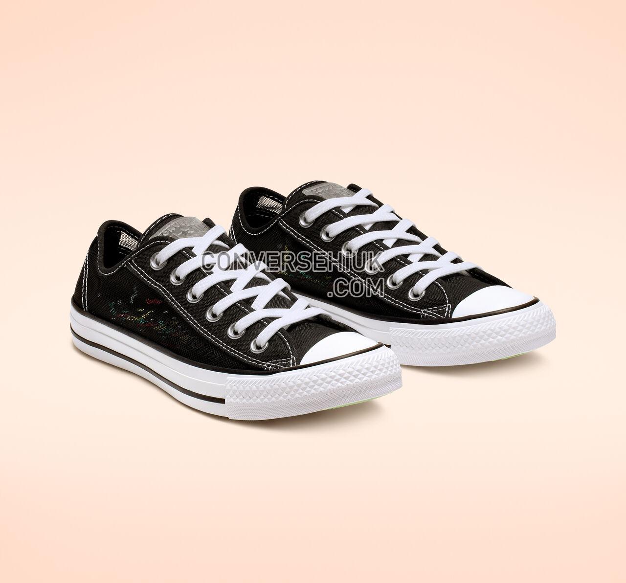 Converse Chuck Taylor All Star See Thru Low Top Black/White/Black 564627C Shoes