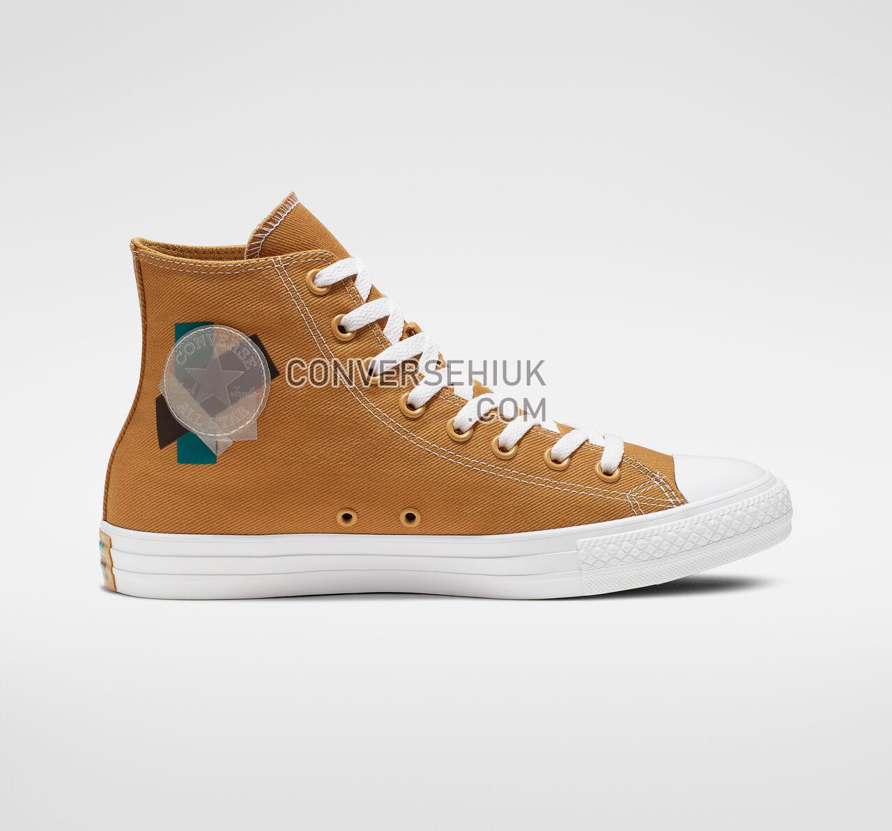 Converse Chuck Taylor All Star Space Racer High Top Wheat/Turbo Green/White 165093C Shoes