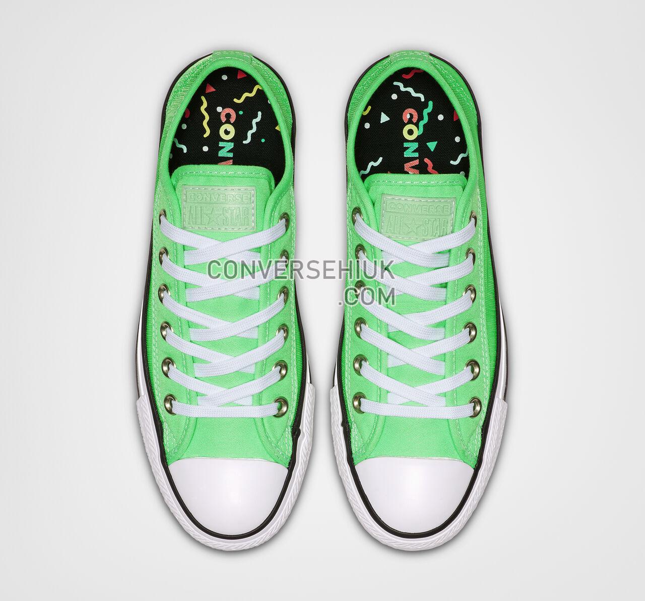 Converse Chuck Taylor All Star See Thru Low Top Illusion Green/White/Black 564628C Shoes