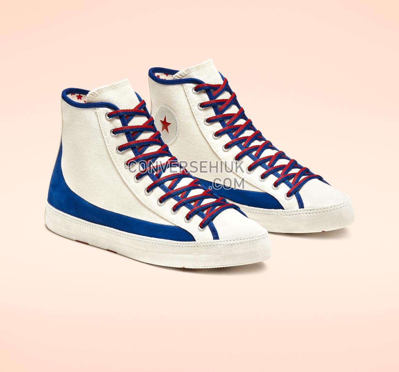 Converse Chuck Taylor All Star Sasha Star Glow High Top Egret/Blue/Enamel Red 564311C Shoes