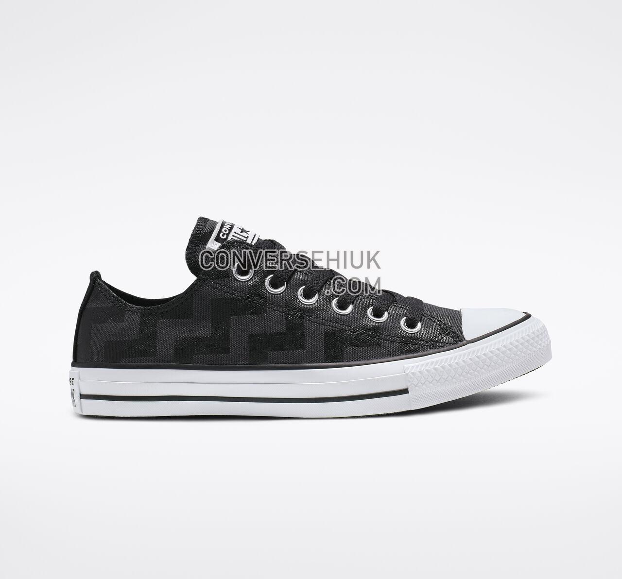 Converse Chuck Taylor All Star Glam Dunk Low Top Black/White/Black 565437F Shoes