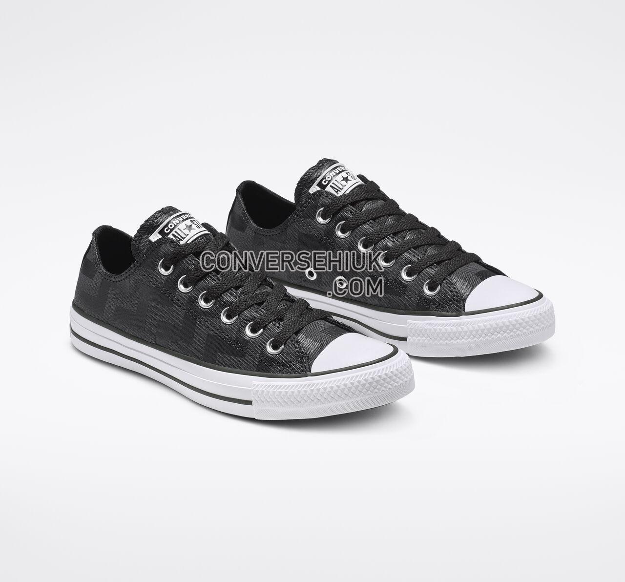 Converse Chuck Taylor All Star Glam Dunk Low Top Black/White/Black 565437F Shoes