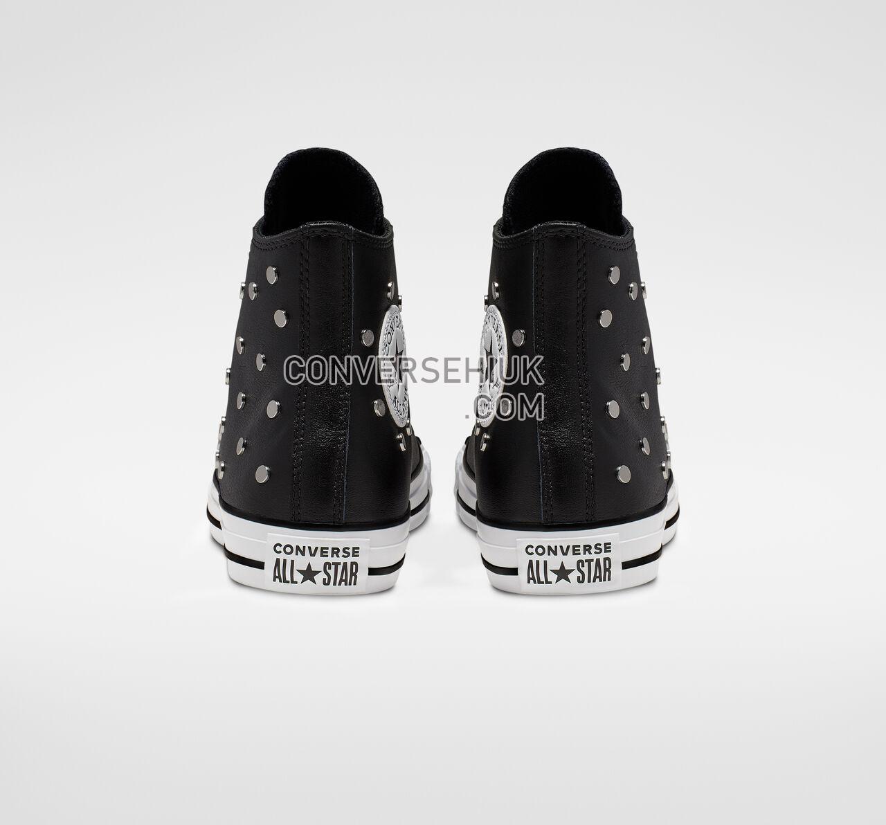 Converse Chuck Taylor All Star Studs High Top Black/White/Black 565849C Shoes