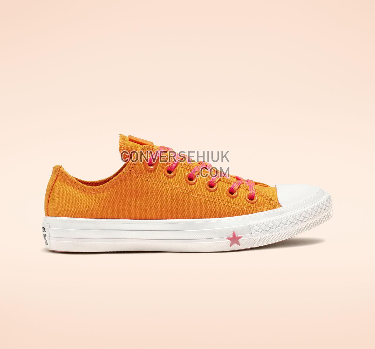 Converse Chuck Taylor All Star Glow Up Low Top Orange Rind/Racer Pink/White 564115C Shoes