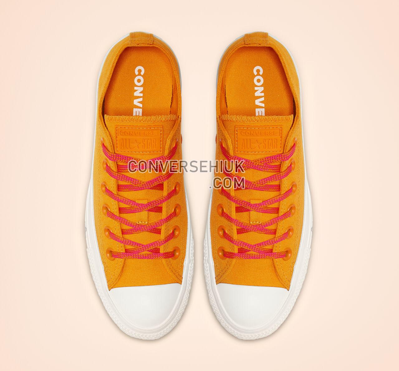 Converse Chuck Taylor All Star Glow Up Low Top Orange Rind/Racer Pink/White 564115C Shoes