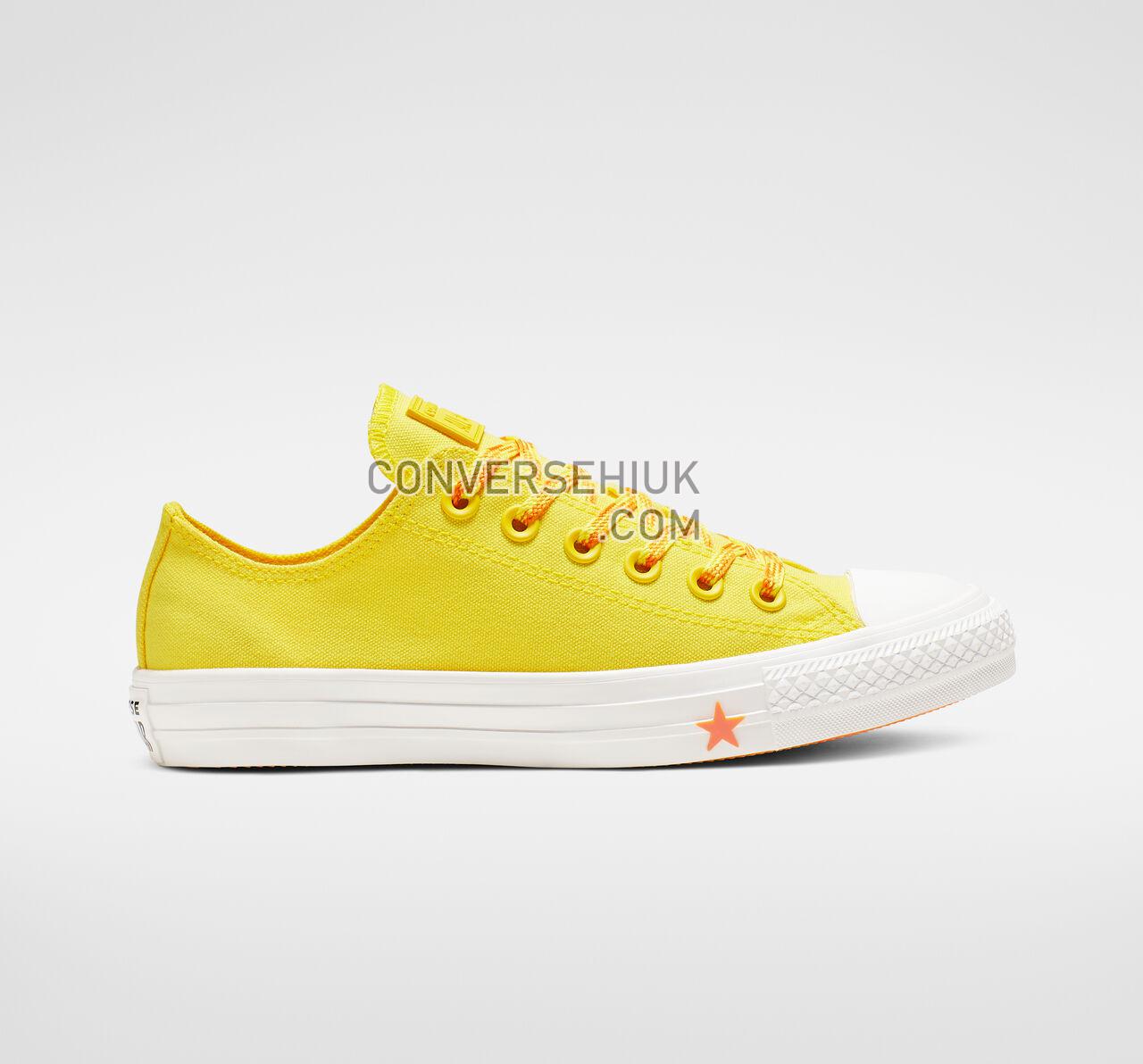 Converse Chuck Taylor All Star Glow Up Low Top Fresh Yellow/Orange Rind/White 564116C Shoes