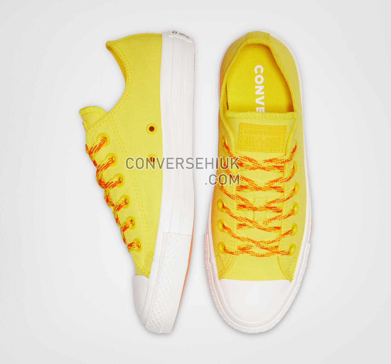 Converse Chuck Taylor All Star Glow Up Low Top Fresh Yellow/Orange Rind/White 564116C Shoes