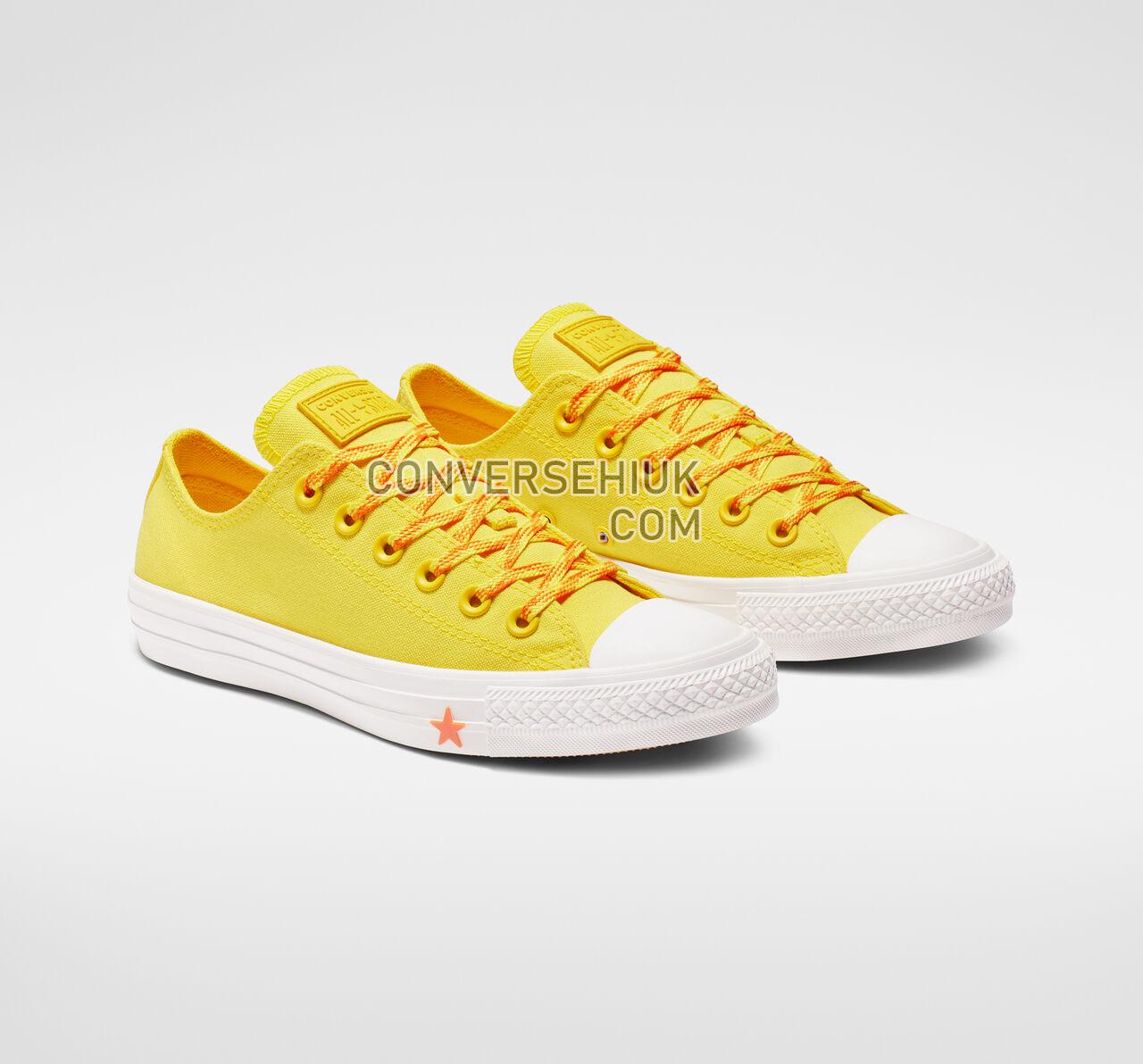 Converse Chuck Taylor All Star Glow Up Low Top Fresh Yellow/Orange Rind/White 564116C Shoes