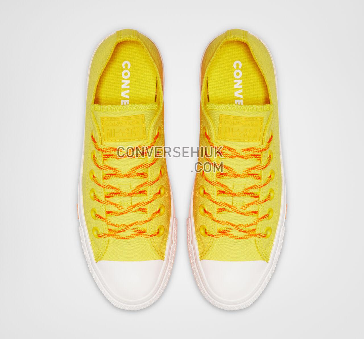 Converse Chuck Taylor All Star Glow Up Low Top Fresh Yellow/Orange Rind/White 564116C Shoes