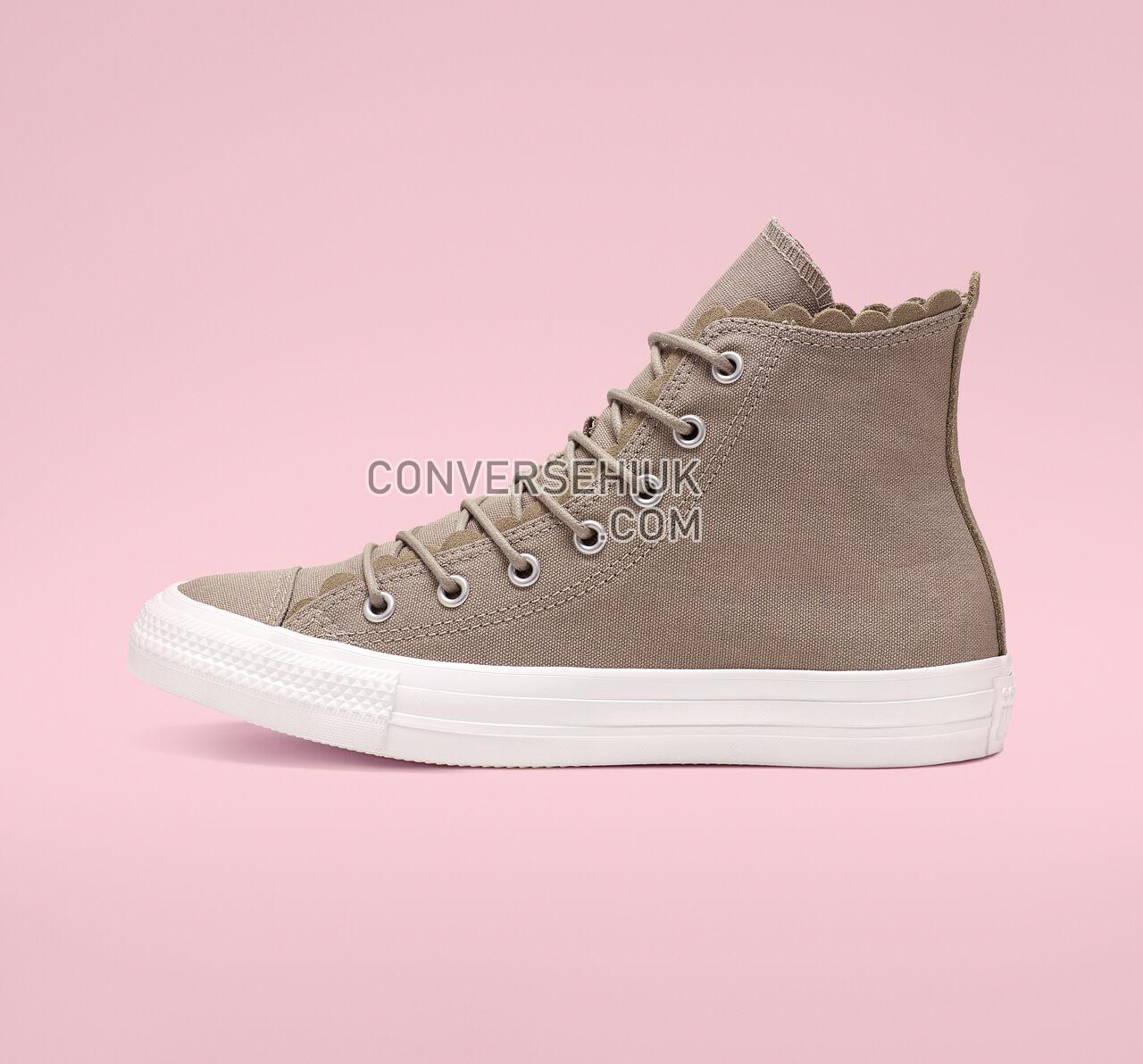 Converse Chuck Taylor All Star Frilly Thrills High Top Sepia Stone/Sepia Stone/Egret 564119C Shoes