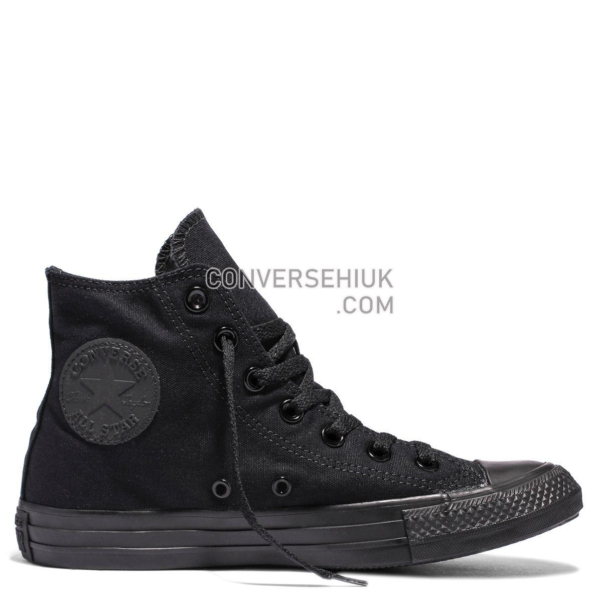 Converse Chuck Taylor All Star Classic Colour High Top Black Black 13310 Shoes