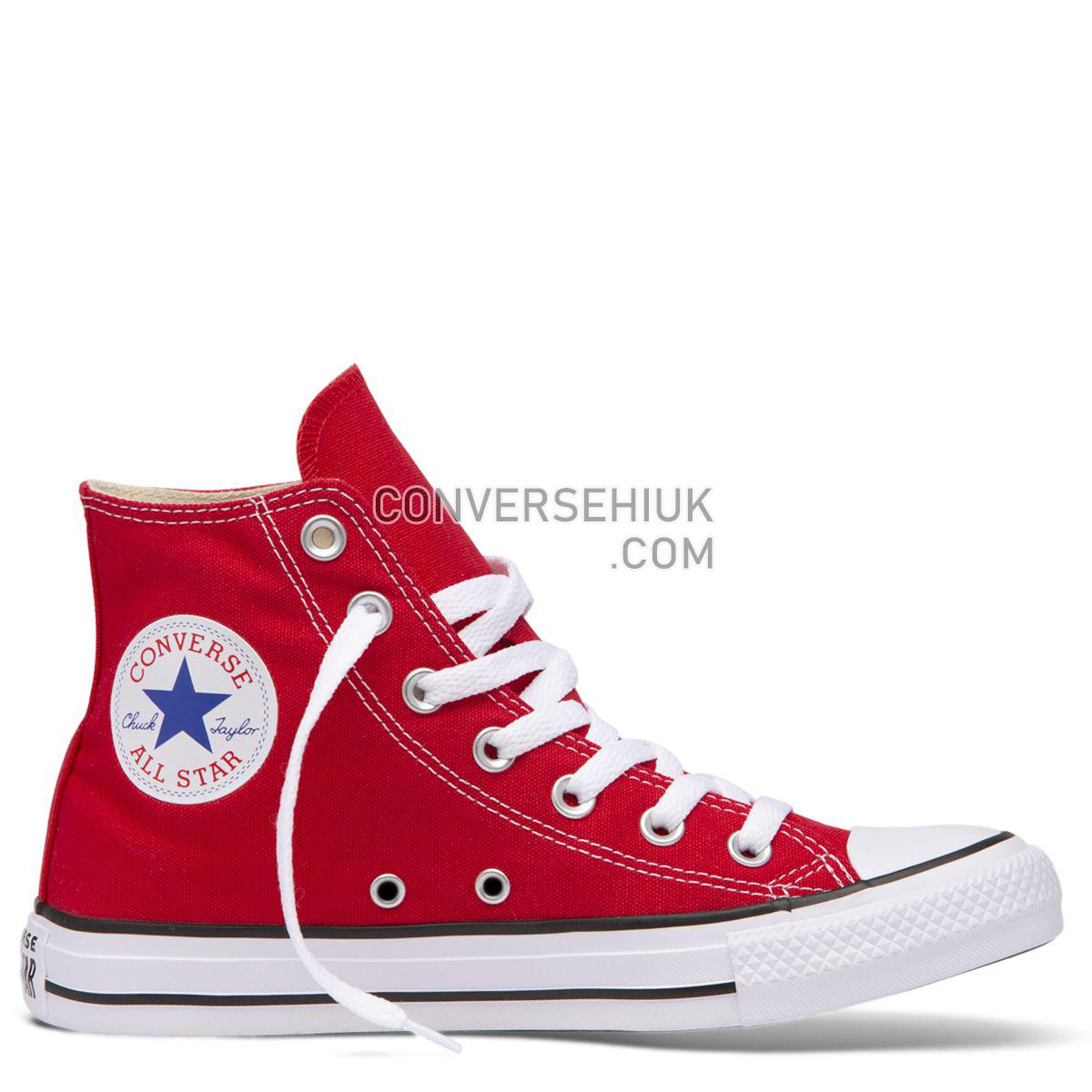 Converse Chuck Taylor All Star Classic Colour High Top Red Red 19621 Shoes