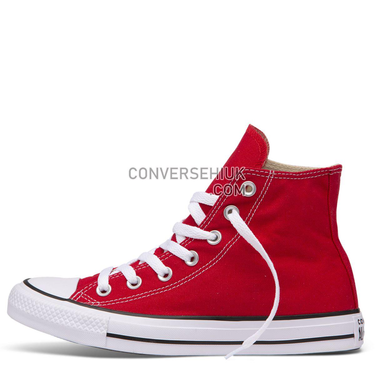 Converse Chuck Taylor All Star Classic Colour High Top Red Red 19621 Shoes