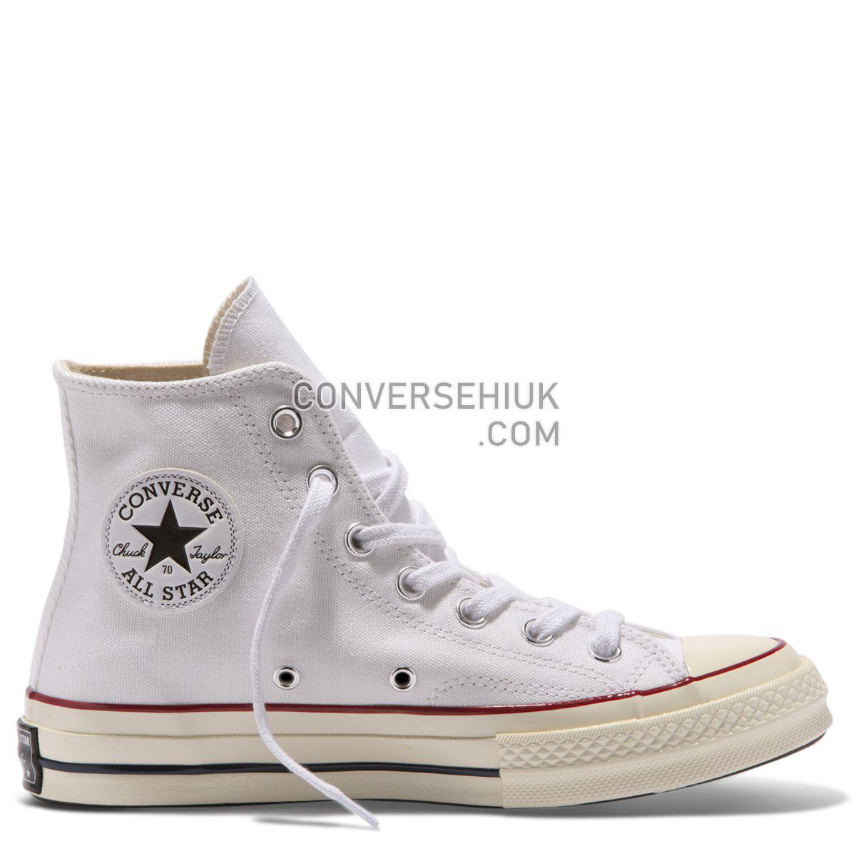 Converse Chuck Taylor All Star 70 High Top White White/Garnet/Egret 162056 Shoes